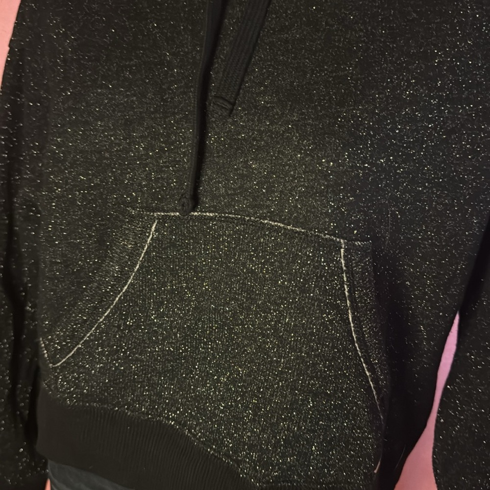 Hollister Glitter Cropped hoodie - Picture 2 of 5